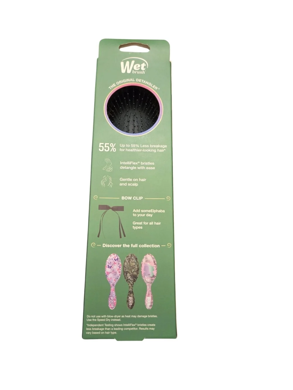 Set Of 3 Wicked Wet Detangler Hair Brushes